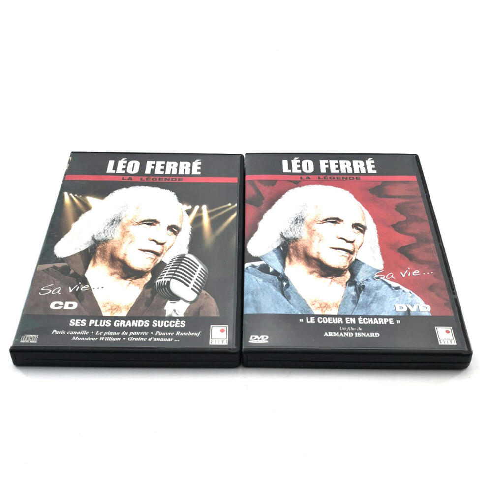 Léo Ferré – Sa Vie...‎ Le Cœur en Écharpe (DVD + CD Set) | French Music